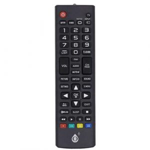 Mando a distancia TV Universal Lg R5631 / Negro / Modelo 2 / One+