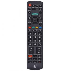 Mando a distancia TV Universal Panasonic R5632 / Negro / One+