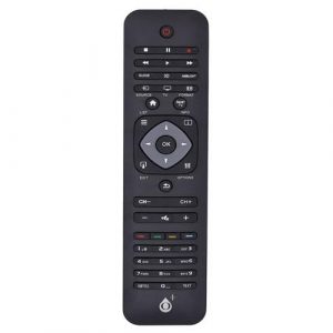 Mando a distancia TV Universal Philips R5638 / Modelo 2 / Negro / One+