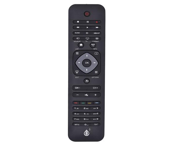 Mando a distancia TV Universal Philips R5638 / Modelo 2 / Negro / One+