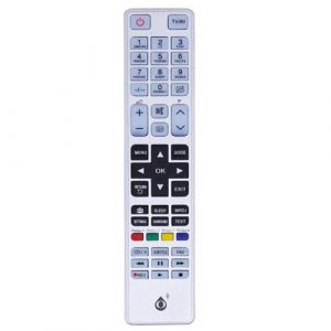 Mando a distancia TV Universal 9 en 1 / R6653 / Plata / One+