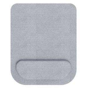 Alfombrilla con reposa muñecas / Espuma Efecto memoria / Gris / NR9256 One+