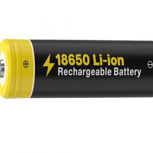 Bateria de litio recargable Icr 18650 / 2600mAh / 3.7 V / Negro /  NR9288 / One+