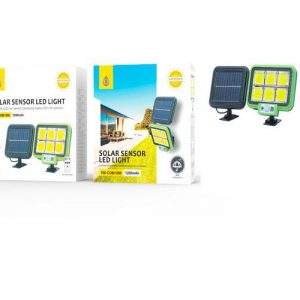Lampara solar Led 10W NR9365 / 150 luces para exterior / 3-5m / 120º / Incluye Mando