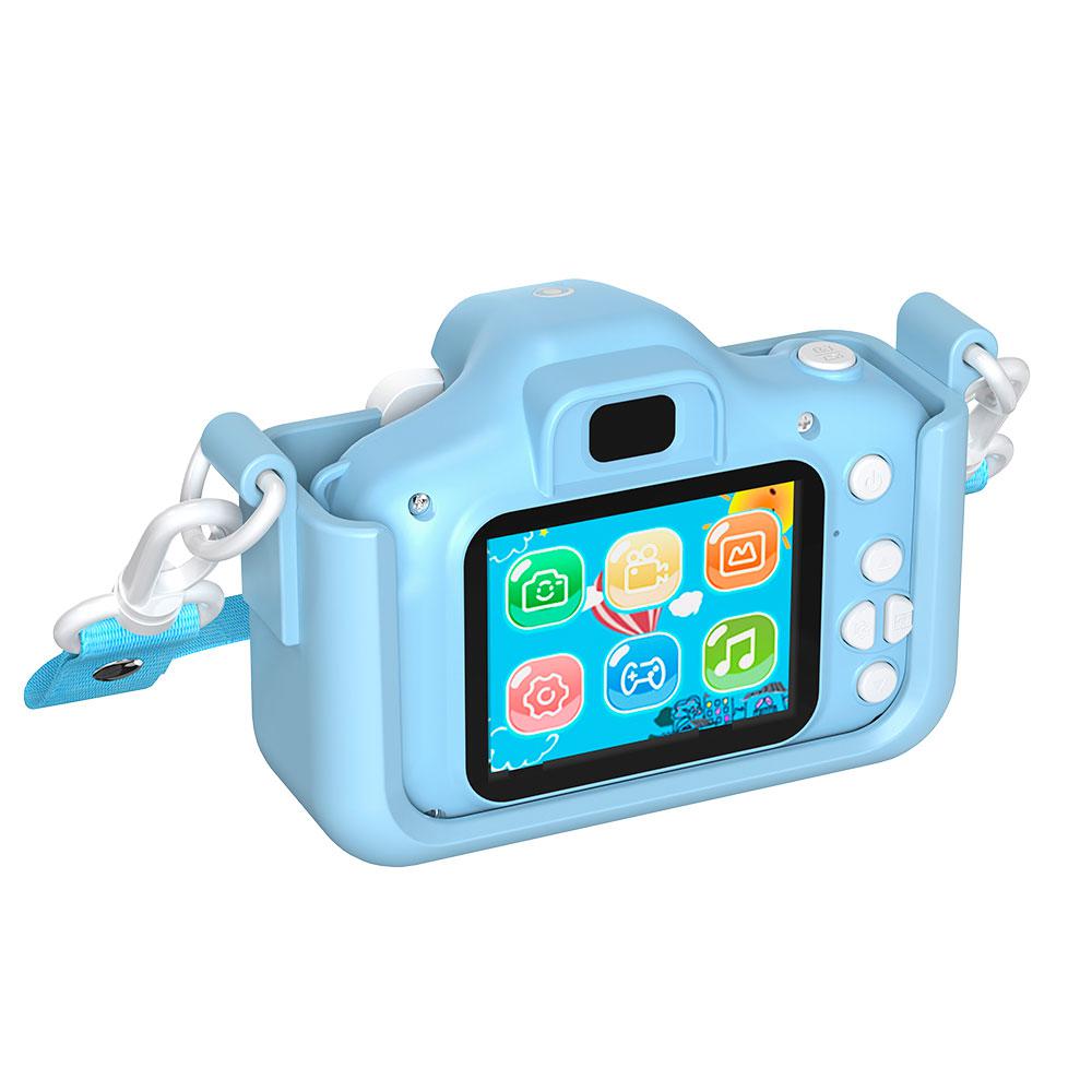 Camara Digital NR9569 Azul / Pantalla TFT 2 / MicroSD Hasta 32gb / 30 Fps / 300mAh / One+"