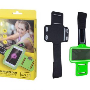 Funda brazalete smartphone 5.0 / 5.7 pulgadas verde ONE+ / 29190087