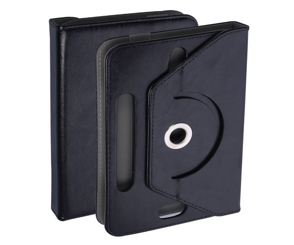 Funda tablet ajustable giratoria ONE+ 7 pulgadas negra