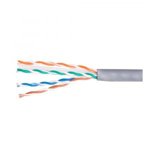 Bobina 305 metros interior Cat.6 UTP Rigido / Gris / Equip 40146807