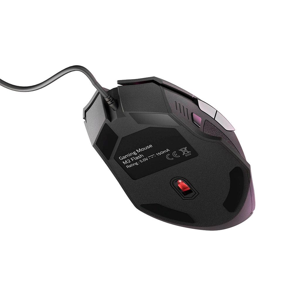 Raton Energy Sistem Gaming ESG M2 Flash / 6.400 Dpi / RGB / 8 Botones / Negro / 452064 - Imagen 5