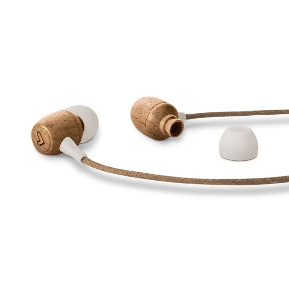 Auriculares Bluetooth Energy Sistem BeechWood / Microfono Integrado / Control de Volumen / Marron / 452392 - Imagen 3