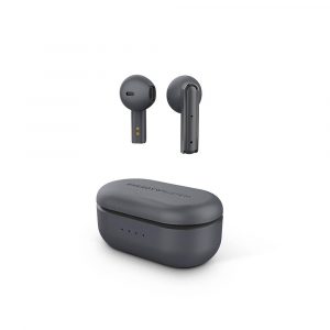Auriculares Inalambricos Bluetooth Energy Sistem Style 4 / Diseño Compacto / Caja de carga / Gris / 453504
