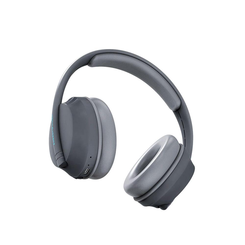 ÷ Headset bluetooth energy sistem hoshi grey eco 100% reclicado - gravity bt 5.3 drivers 40mm diadema - Imagen 2