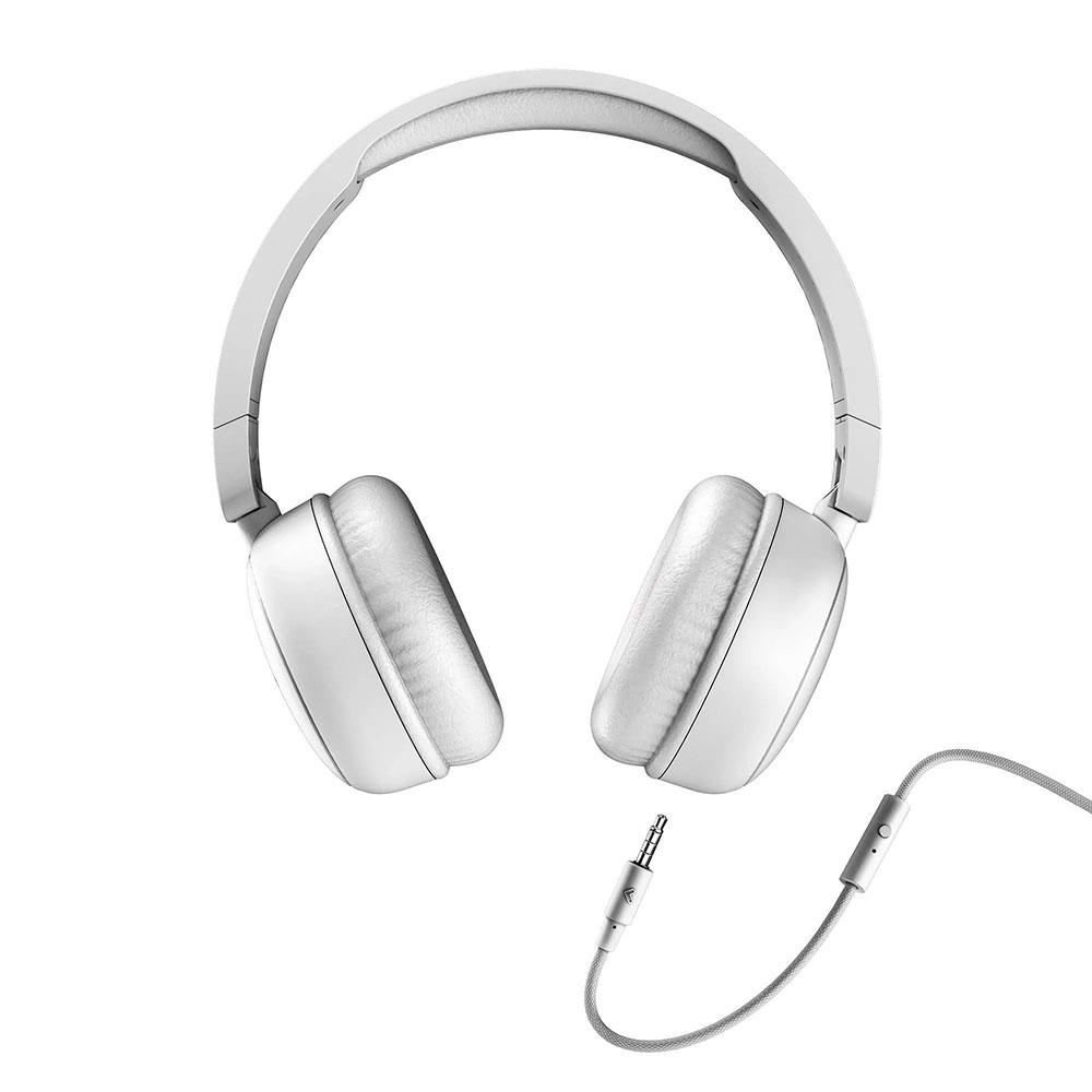 Auriculares Diadema Energy Sistem FunVibe / Circumaurales / Diseño Ultraligero / Microfono Integrado / Cable Extraible / Blanco / 457649 - Imagen 3