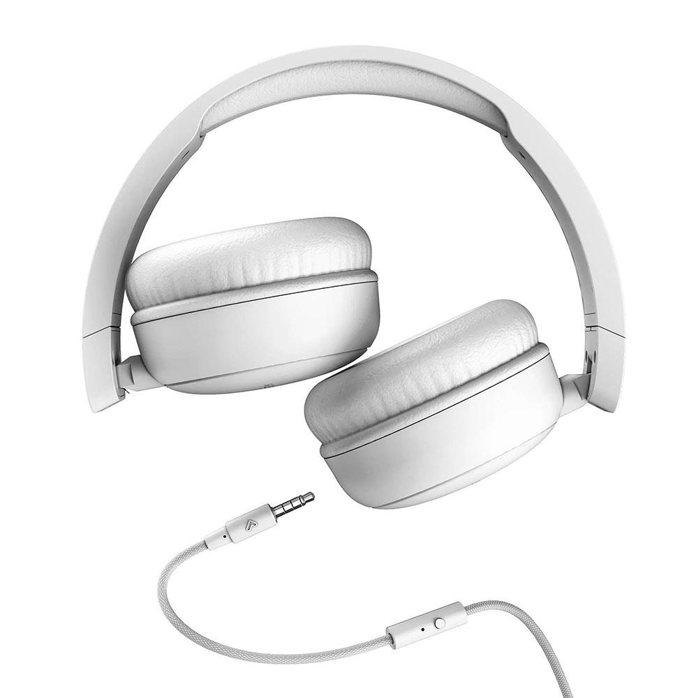Auriculares Diadema Energy Sistem FunVibe / Circumaurales / Diseño Ultraligero / Microfono Integrado / Cable Extraible / Blanco / 457649 - Imagen 4