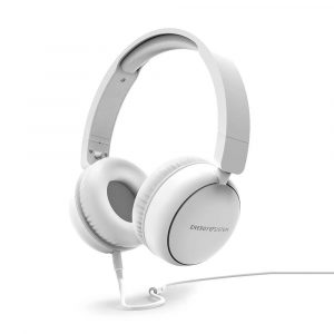 Auriculares Diadema Energy Sistem FunVibe / Circumaurales / Diseño Ultraligero / Microfono Integrado / Cable Extraible / Blanco / 457649