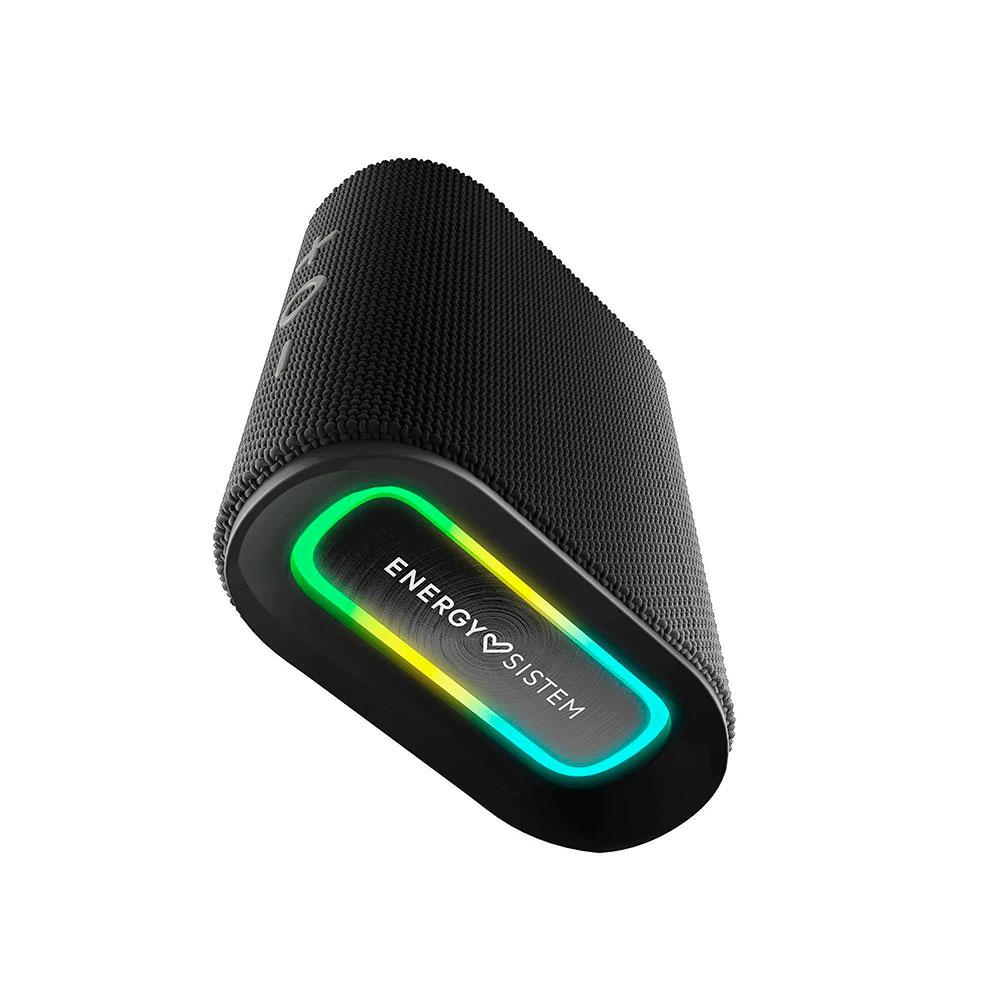Altavoces Bluetooth Energy Sistem Streetplay / IPX6 / 12h de Autonomia / Lector Micro SD / Luces LED / Manos Libres / Negro / 458813 - Imagen 5