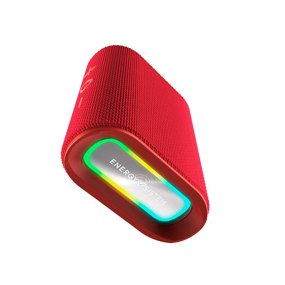 Altavoces Bluetooth Energy Sistem Streetplay / IPX6 / 12h de Autonomia / Lector Micro SD / Luces LED / Manos Libres / Rojo / 459247 - Imagen 5