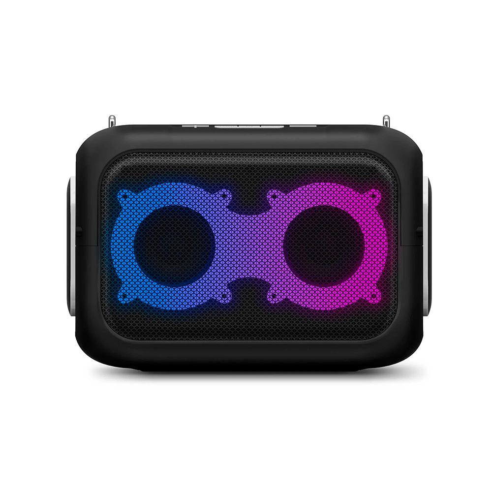 Altavoces Bluetooth Energy Sistem Karaoke / Bluetooth 5.4 / 60W / IPX4 / 2 Microfonos Inalambricos / Luces LED / Verde / 459339 - Imagen 3