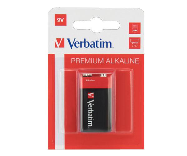 Pila Verbatim Alcalina 9v / 6LR61 / 6LF22 / 49924