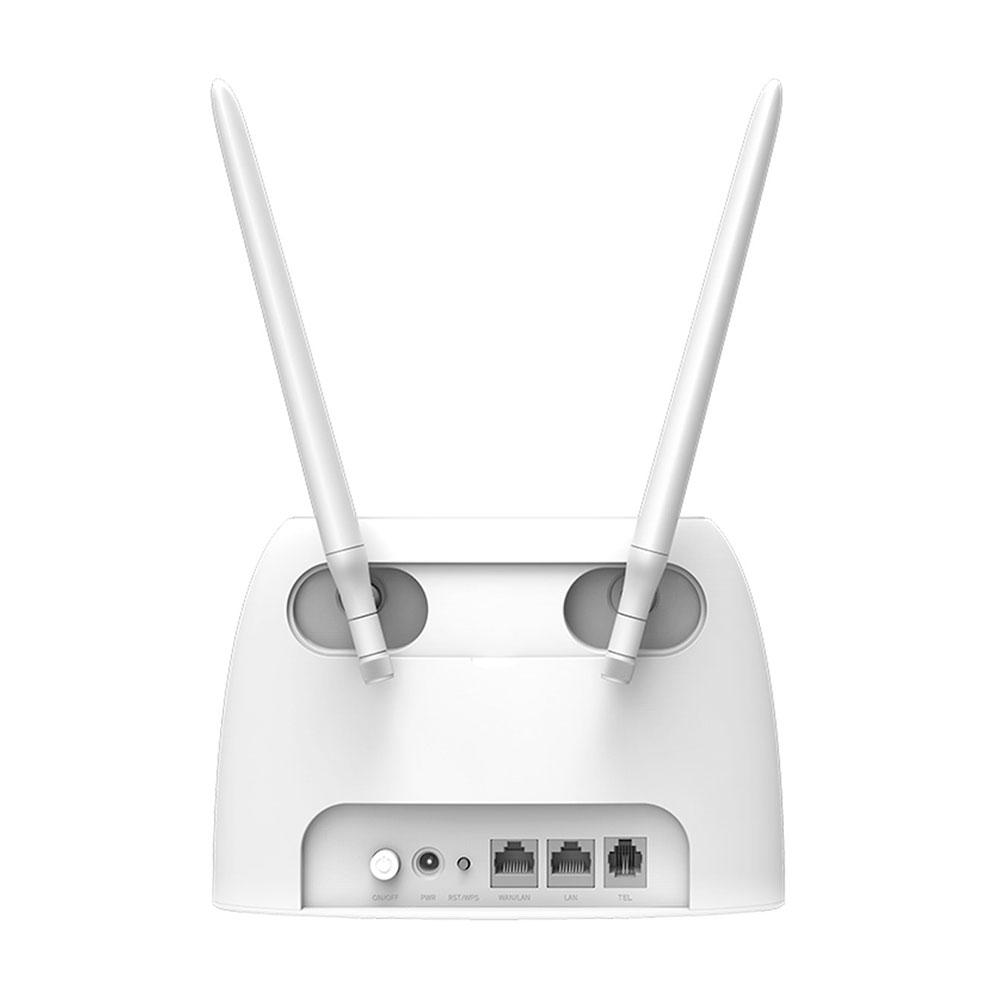 Router Wifi TENDA 4G06 / 4G LTE / Wifi 300 mbps / 2 Antenas / 1 Puerto Telefono - Imagen 2