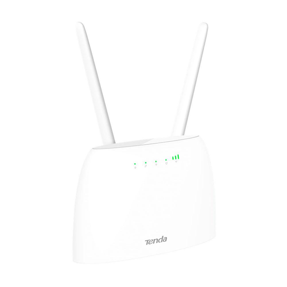 Router Wifi TENDA 4G06 / 4G LTE / Wifi 300 mbps / 2 Antenas / 1 Puerto Telefono