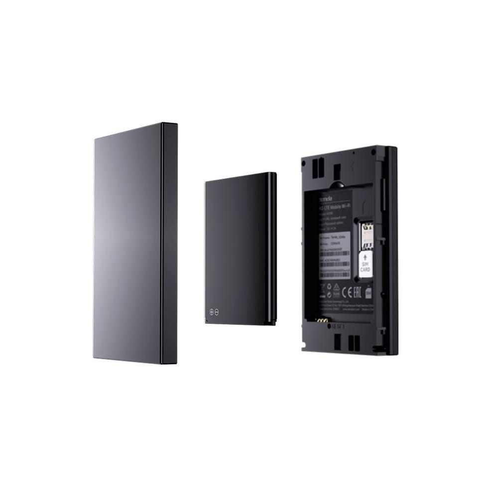 Router MIFI TENDA 4G180 V4.0 / 4G Lte / Type-C / Wifi / 2100 Mah / Negro - Imagen 4