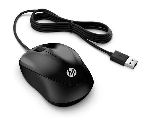 Raton óptico HP 1000 / 1200 Dpi / 1.5 m / Negro / 4QM14AA - Imagen 4