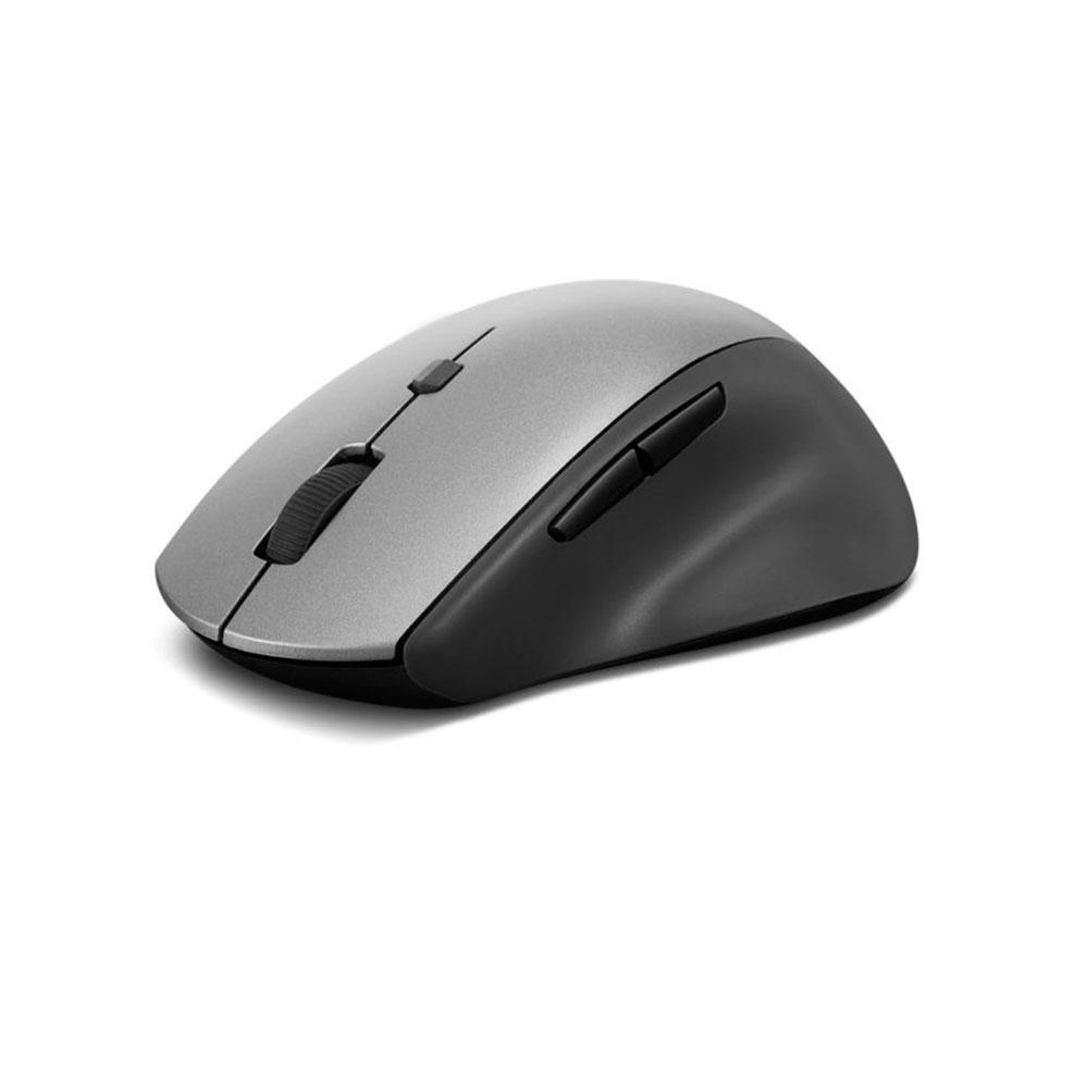 Raton Inalambrico Lenovo Thinkbook Ergonómico / 7 botones / 2400dpi / Plata - Negro / 4Y50V81591 - Imagen 3