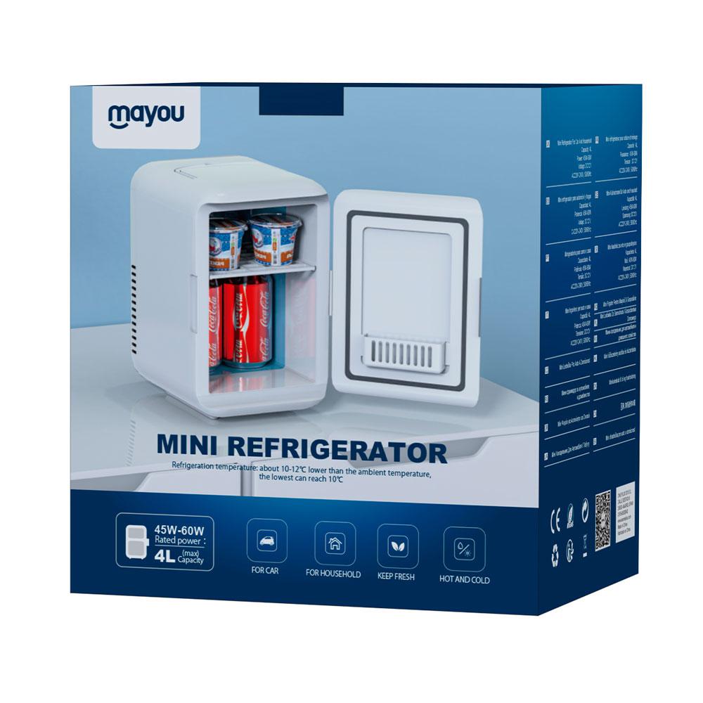 Mini Nevera SE002 / Coche - Hogar / 45-65W / 4 Litros / Mayou / 5900021 - Imagen 2