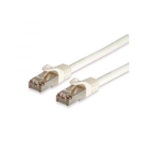 Cable red latiguillo RJ45 Cat.6A Y CAT.7 SFTP / LSOH / 15 metros / Blanco / Equip 605718
