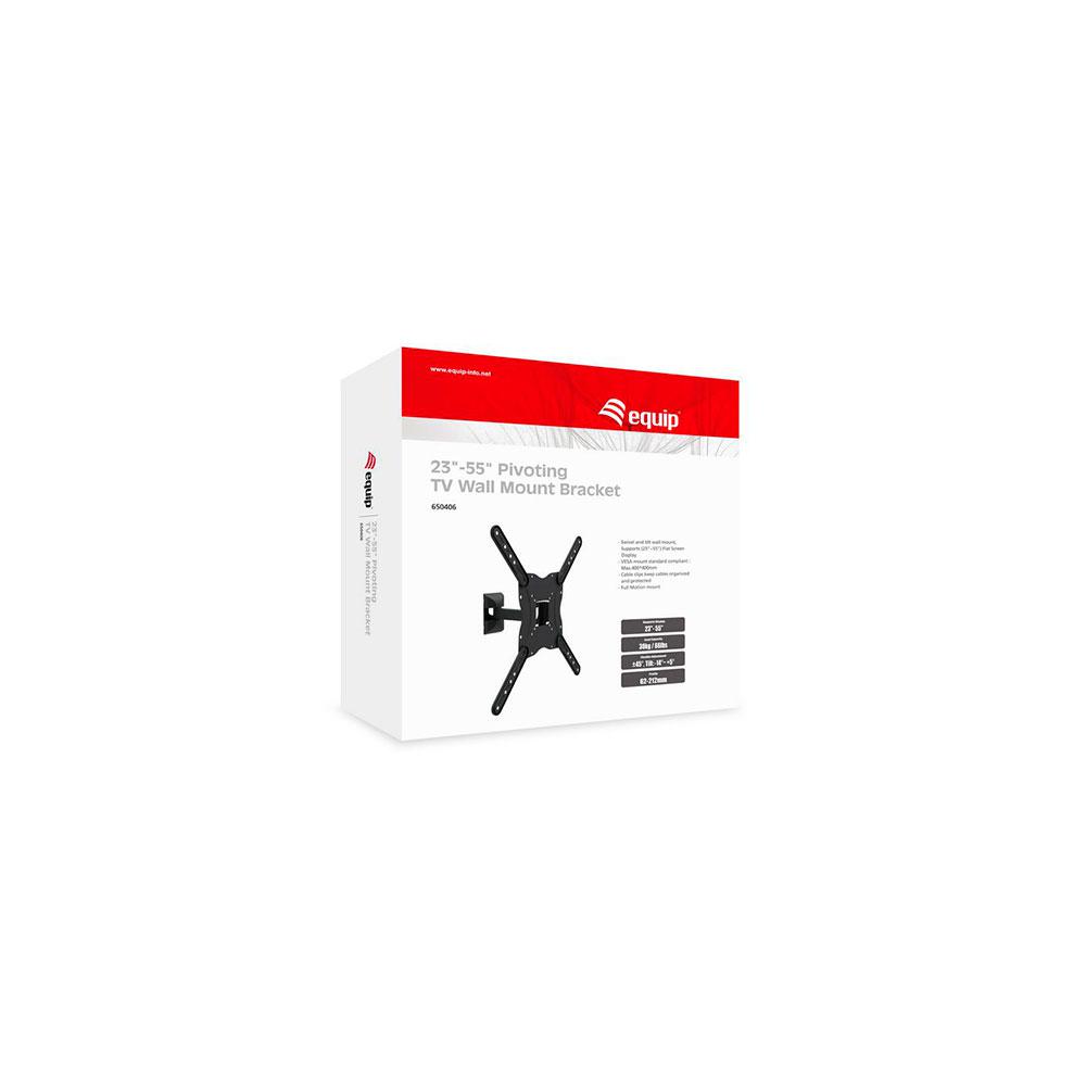 Soporte de pared Tv 13-55 / Brazo Inclinable Y Giratorio / Equip 650406" - Imagen 2
