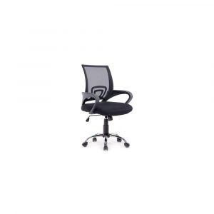 Silla de Oficina Equip / Ergonómica / Negro / Tejido de alta calidad / Equip 651003