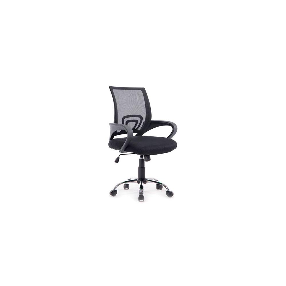 Silla de Oficina Equip / Ergonómica / Negro / Tejido de alta calidad / Equip 651003