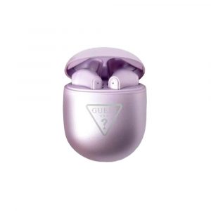 Auricular inalámbrico Guess Triangle / TWS / Bt 5.3 / 270 mAh / Morado
