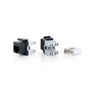 ÷ Kit 8 uds conector hembra rj45 utp cat6 panel keystone