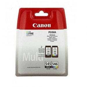 Tinta Original Canon Pack PG545 + CL546 + 50 Hojas papel fotografico / 8287B005 / 8287B008