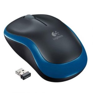 Raton óptico inalámbrico Logitech M185 Azul