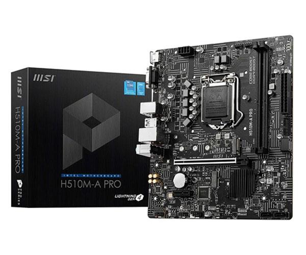 Placa base MSI H510m-A Pro / Socket 1200 / M-ATX / 11th Gen / M.2 / Hdmi-Vga / 911-7D22-003