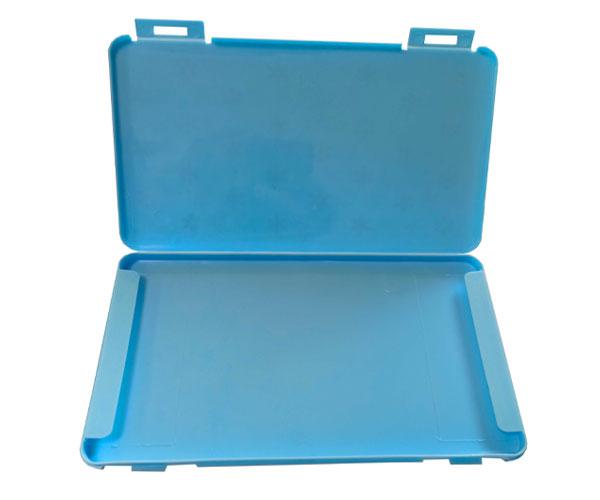 Estuche porta mascarillas azul rectangular 190 x 110 mm - Imagen 2
