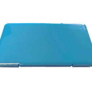 Estuche porta mascarillas azul rectangular 190 x 110 mm