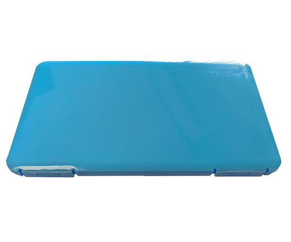 Estuche porta mascarillas azul rectangular 190 x 110 mm