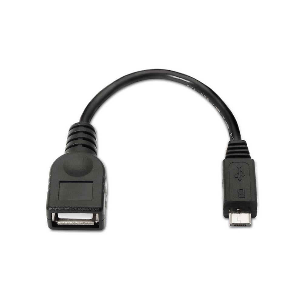 Cable OTG Micro USB 0.15m a USB hembra / AISENS / A101-0031