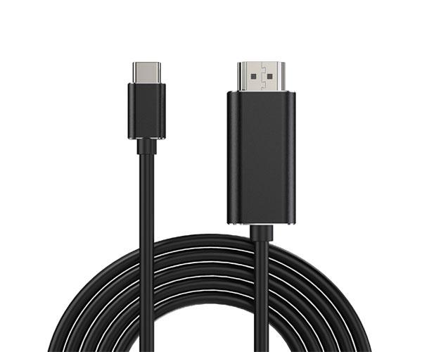 Cable de Video Usb-c Macho a Hdmi Macho / 2 Metros / 4K / Negro / Conceptronic ABBY04B - Imagen 2