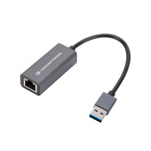 Adaptador conversor USB 3.0 a Ethernet Gigabit RJ45 / Nintendo Switch Concetronic / ABBY08G