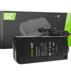Cargador para E-Bike 54.6V / 4A / 3 pines / Indicador Led / Greencell / ACEBIKE11