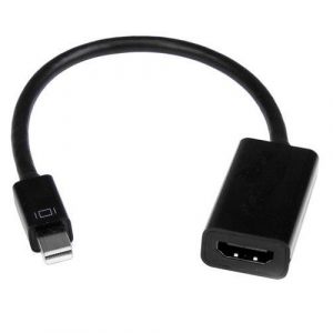 Adaptador Mini DisplayPort a HDMI / Negro / a-mdpm-HDMIf-02