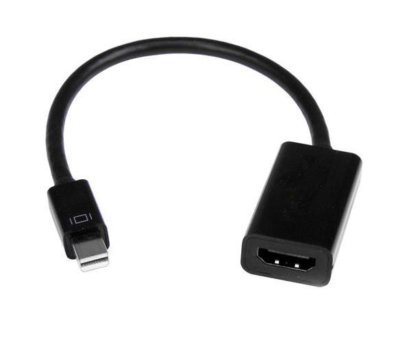 Adaptador Mini DisplayPort a HDMI / Negro / a-mdpm-HDMIf-02