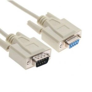 Cable serie null modem db9 M/H 1.8m 10.14.0502