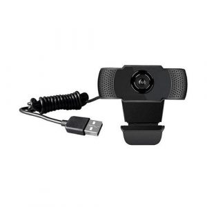 Webcam con Microfono Conceptronic AMDIS01B /  Full HD /  Usb / 3.6mm / Angulo vision 90º