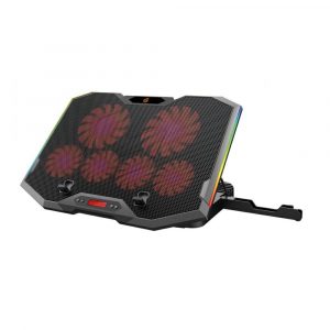 Base refrigeradora Conceptronic Gaming THYIA01B / Hasta 17 / Led Rgb / 6x Fan"